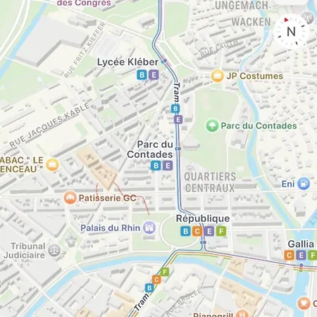 Lägenhet La Rose Schiltigheim